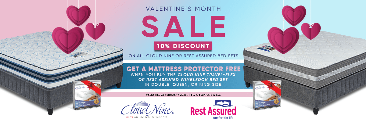 Cloud Nine beds on sale - Rest assured beds on sale 1