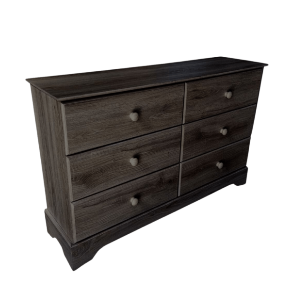 SLEIGH DRESSER (WALNUT