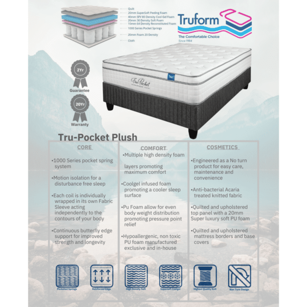 TruForm Tru-Pocket Plush