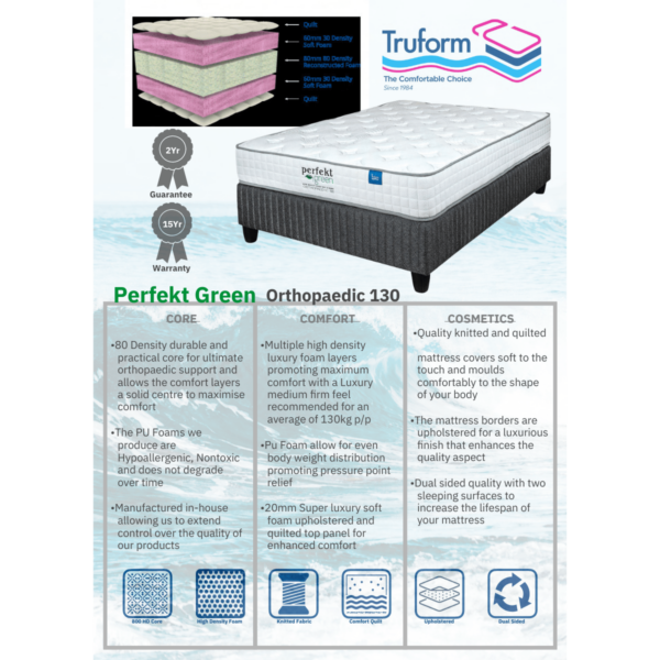 Trufrom Perfekt Green Orthopaedic 130